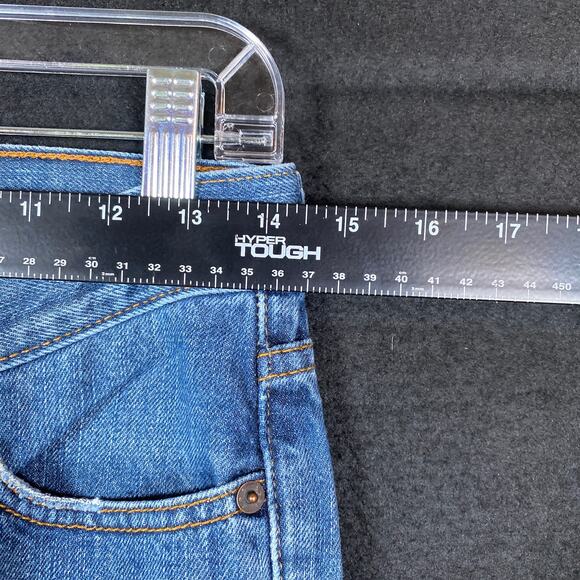 John B Stetson Co Womens Jeans Blue Denim Classic Bootcut 100% Cotton Stretch 2 - Picture 7 of 14